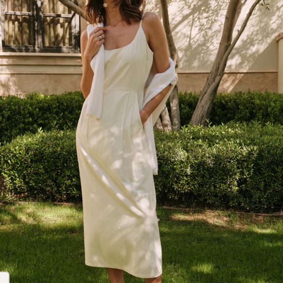 Jenni Kayne Dresses & Skirts - Jenni Kayne Rove dress in raw silk size XS NWT